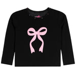 Pink Bow Long Sleeve Shirt - Denny's
