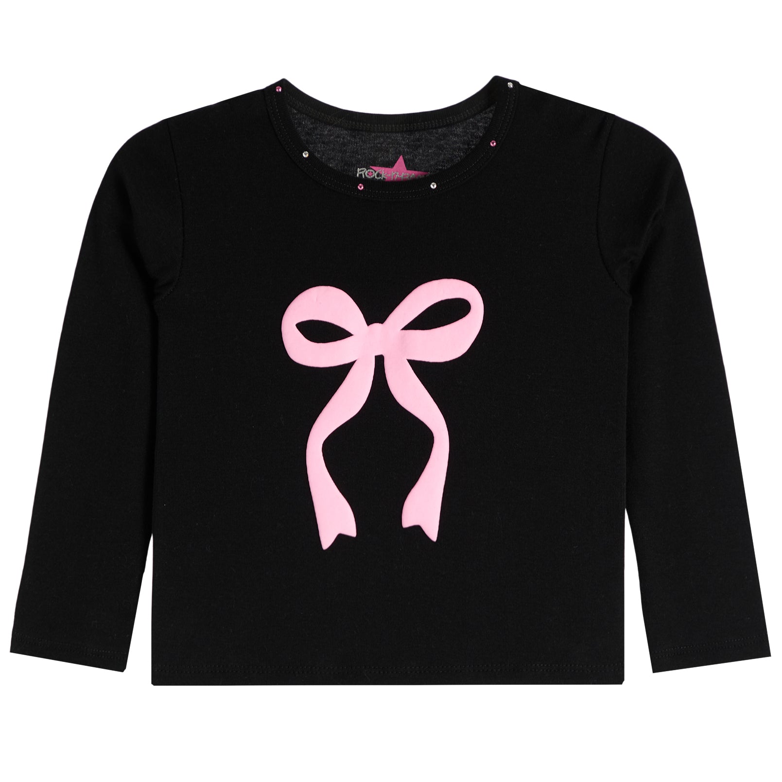 Pink Bow Long Sleeve Shirt - Denny's