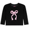 Pink Bow Long Sleeve Shirt - Denny's