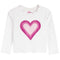 Long Sleeve With Pink Ombre Heart - Denny's