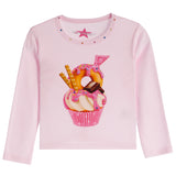 Donut Cupcake And Stones Long Sleeve Shirt - Denny's