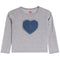 Denim Heart And Stones Long Sleeve Shirt - Denny's