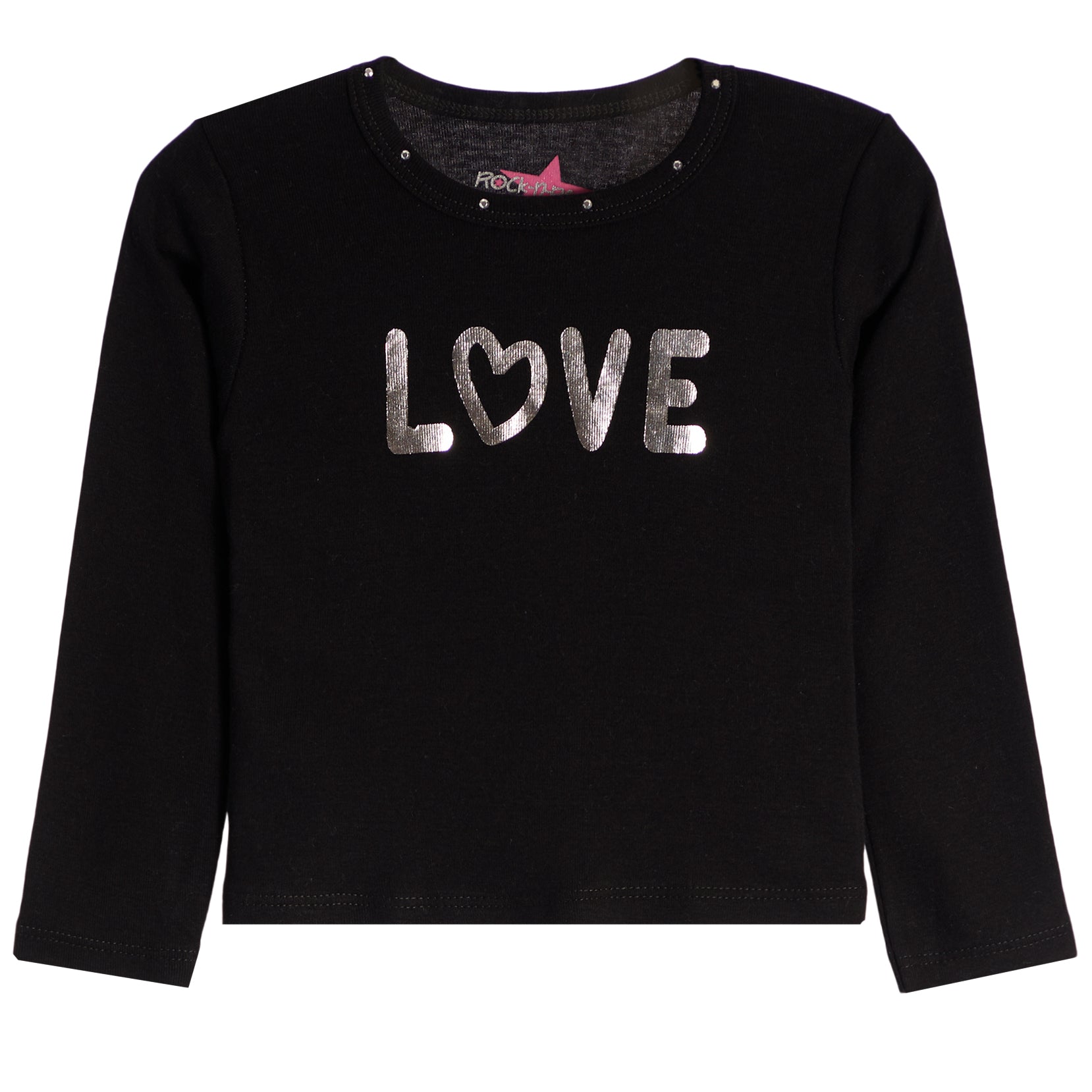 Metallic Love Long Sleeve Shirt - Denny's