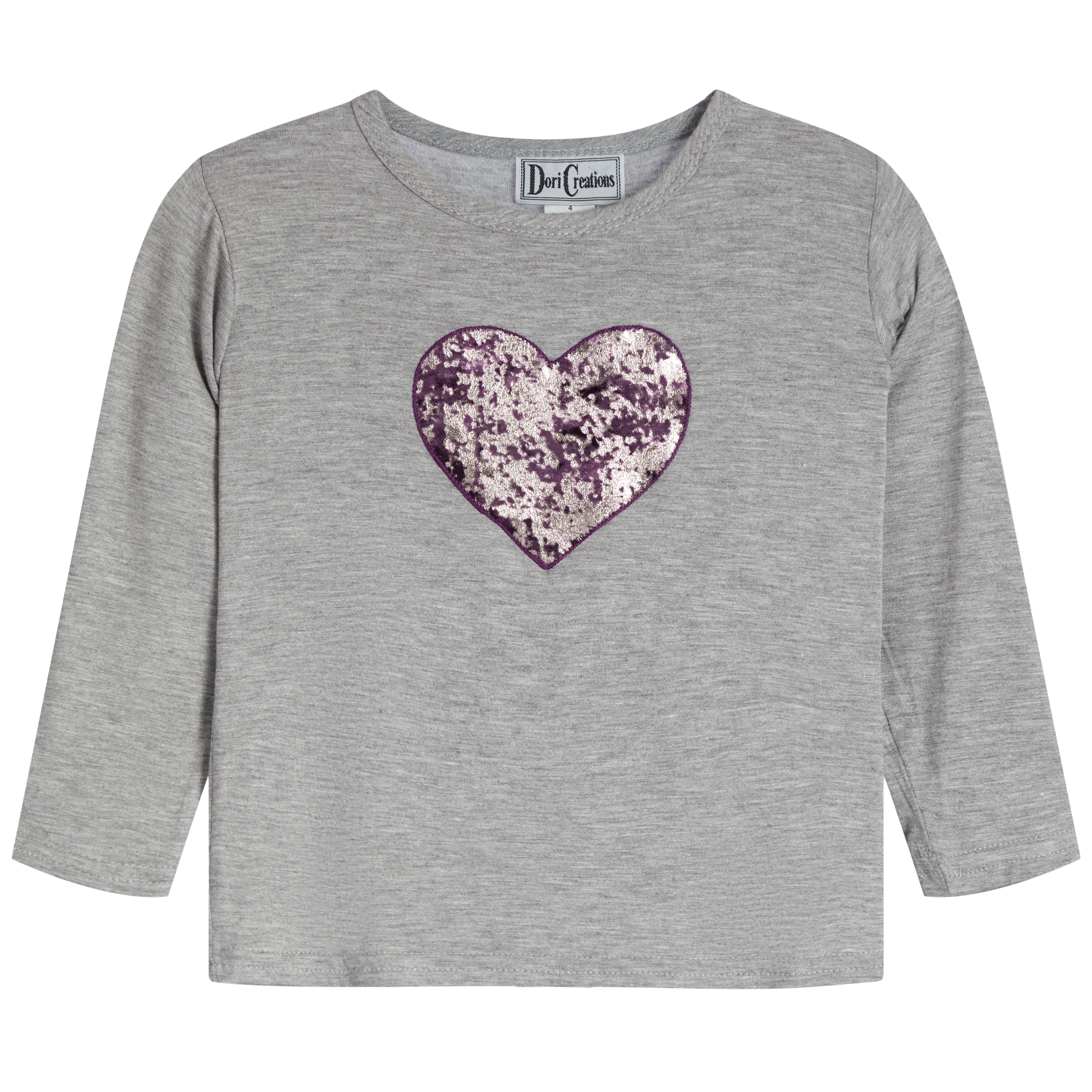 Velvet Purple Heart Tee - Denny's