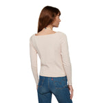 Harper Girly Button Top - Denny's