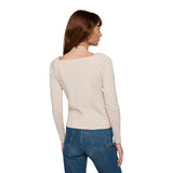 Harper Girly Button Top - Denny's