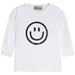 Glitter Smiley Tee - Denny's