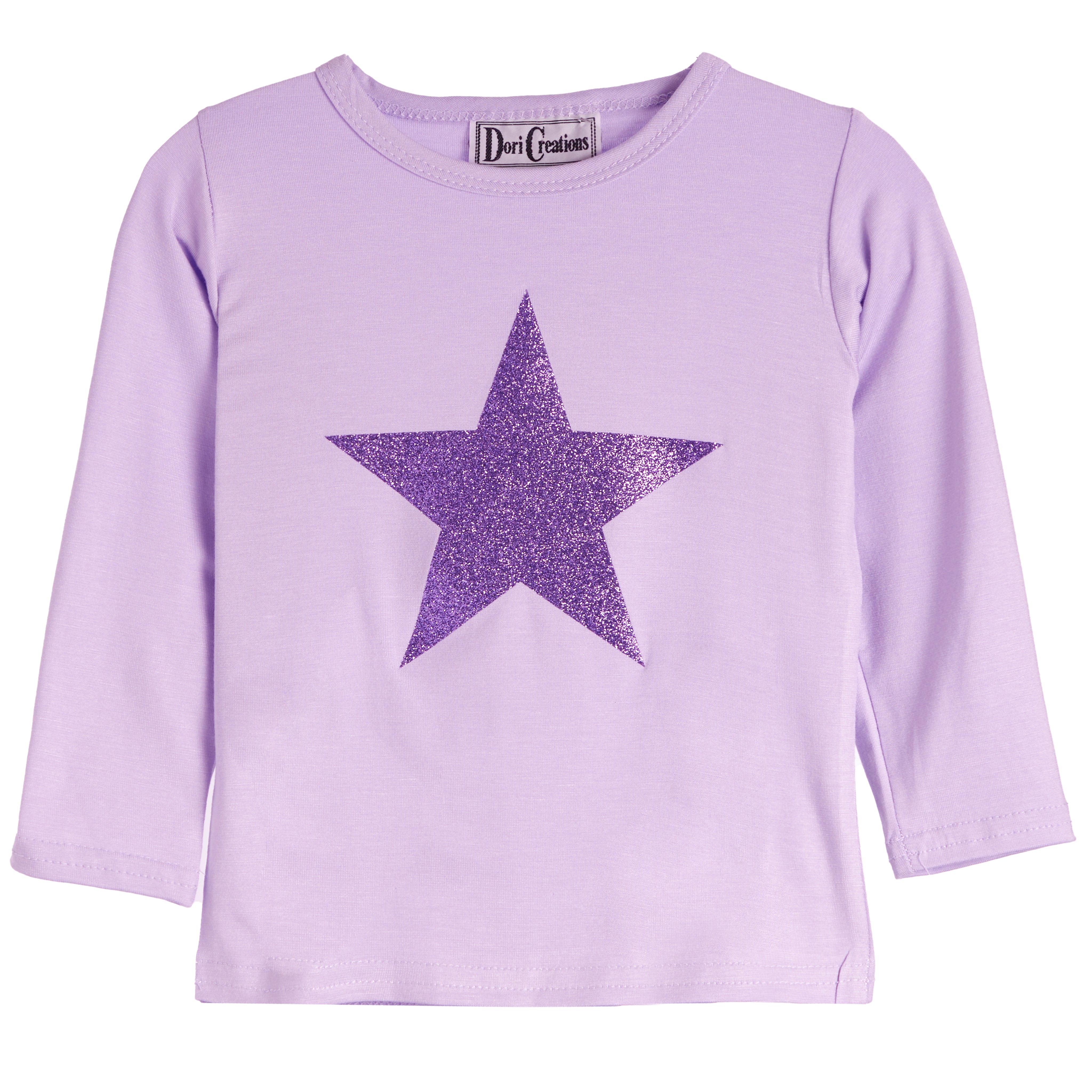 Purple Star Long Sleeve Top - Denny's