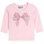 Long Sleeve Bow Tee - Denny's