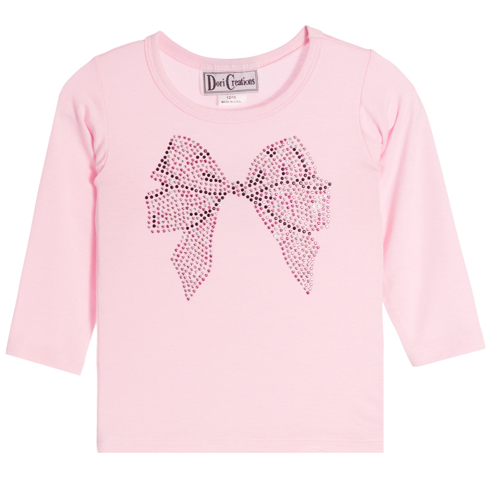 Long Sleeve Bow Tee - Denny's