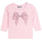 Long Sleeve Bow Tee - Denny's