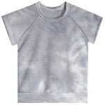 Tie Dye Short Sleeve Raglan Sweatshirt - Denny's