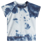 Tie Dye Raglan Short Sleeve Sweatshirt - Denny's