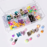 Multi Metallic DIY Charm and Letter Bead Kit