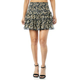 Nino Printed Mini Skirt - Denny's