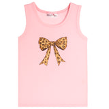 Leopard Bow Rib Tank - Denny's