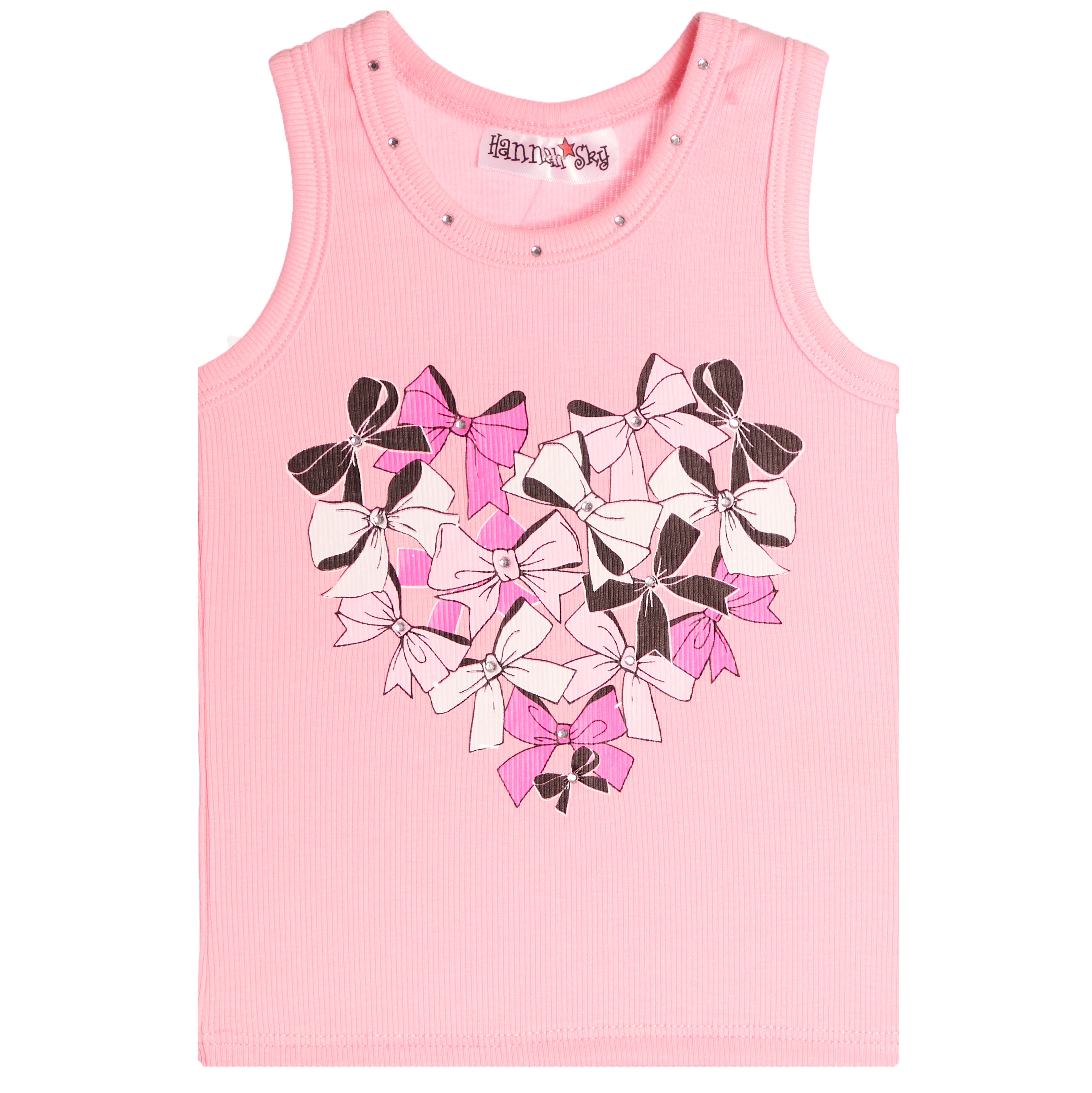 Multi Bow Heart Tank - Denny's