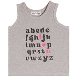 Alphabet Rib Tank