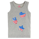Heart, Peace & Star Tank - Denny's