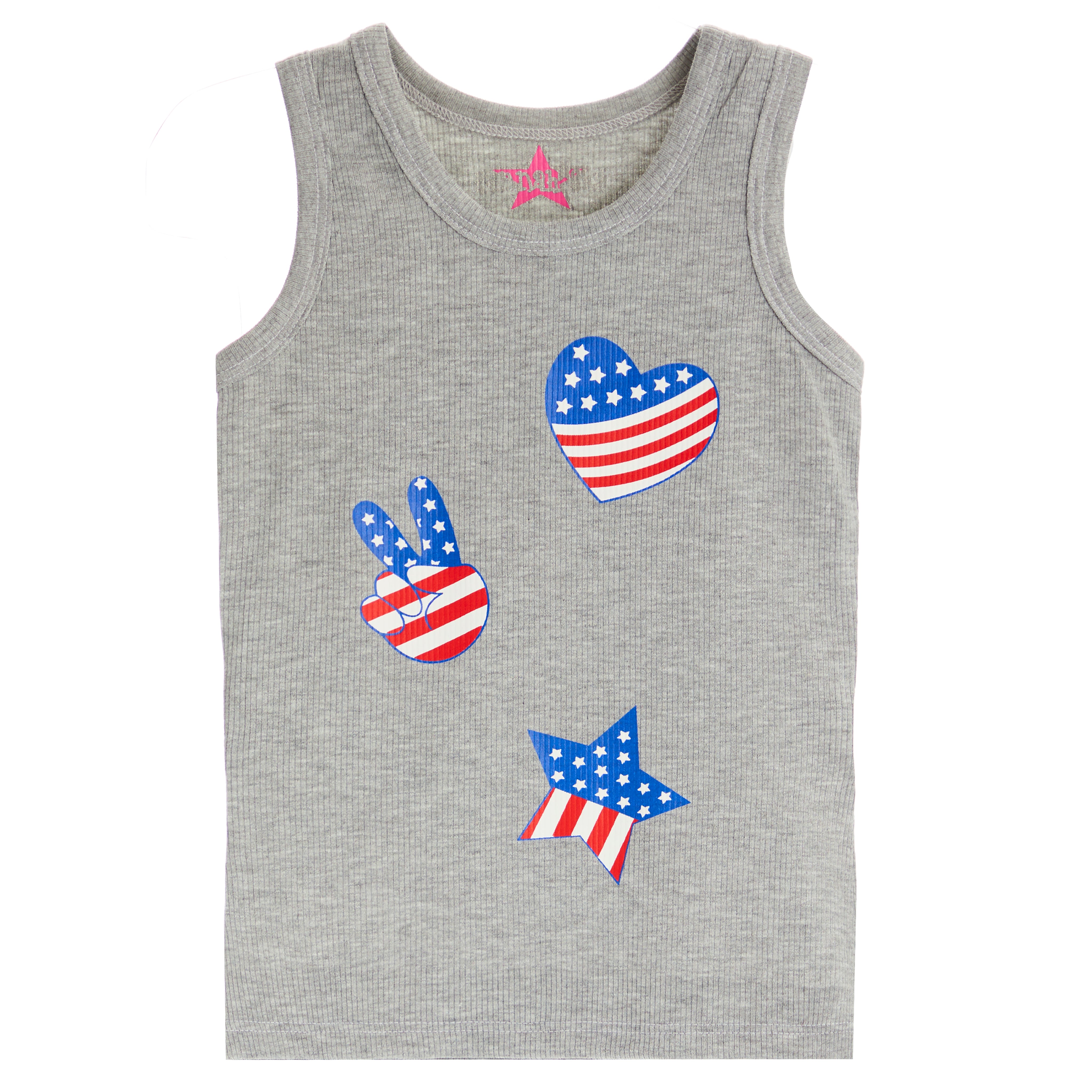 Heart, Peace & Star Tank - Denny's