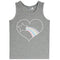 Rainbow Star Heart Ribbed Tank - Denny's