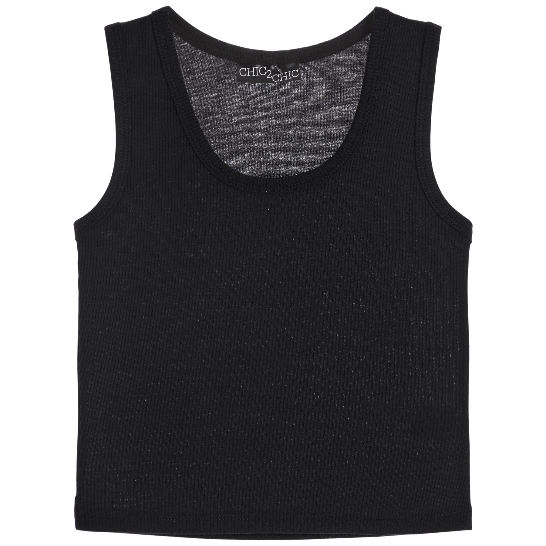 Crop Rib Tank - Denny's