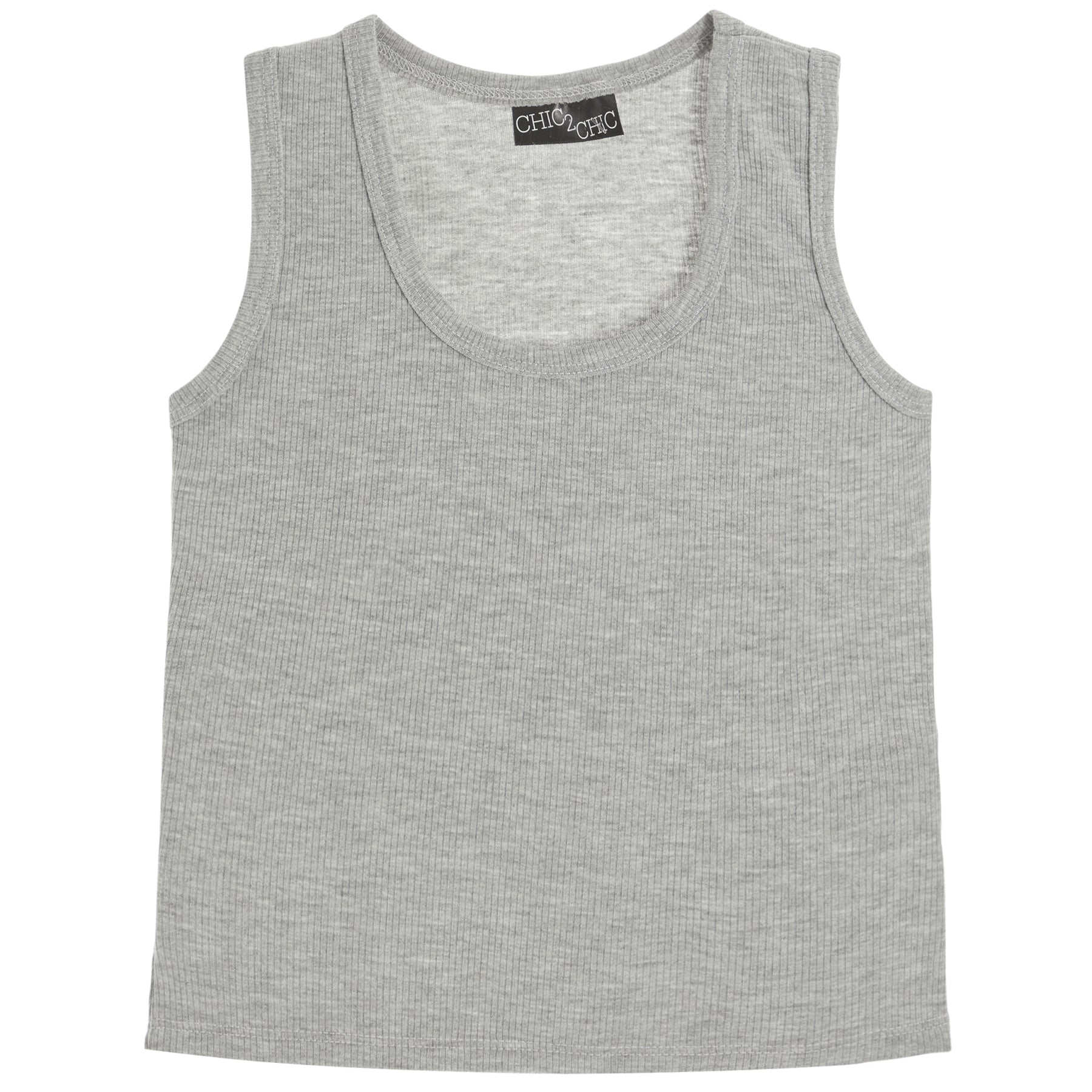 Crop Rib Tank - Denny's