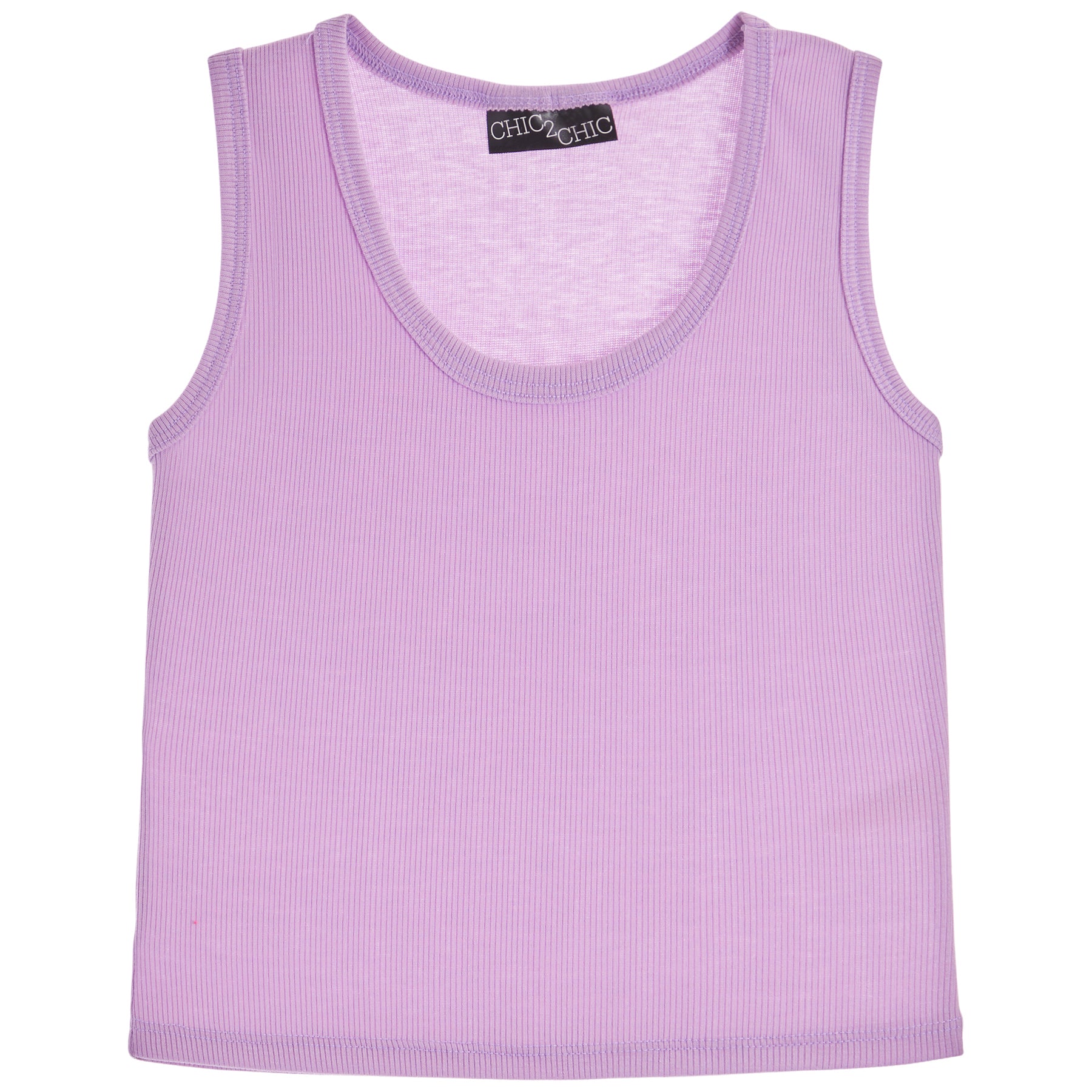 Crop Rib Tank - Denny's