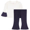 2pc Navy Leopard Trumpet Set - Denny's