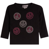 Smileys & Peace Long Sleeve Rib Shirt