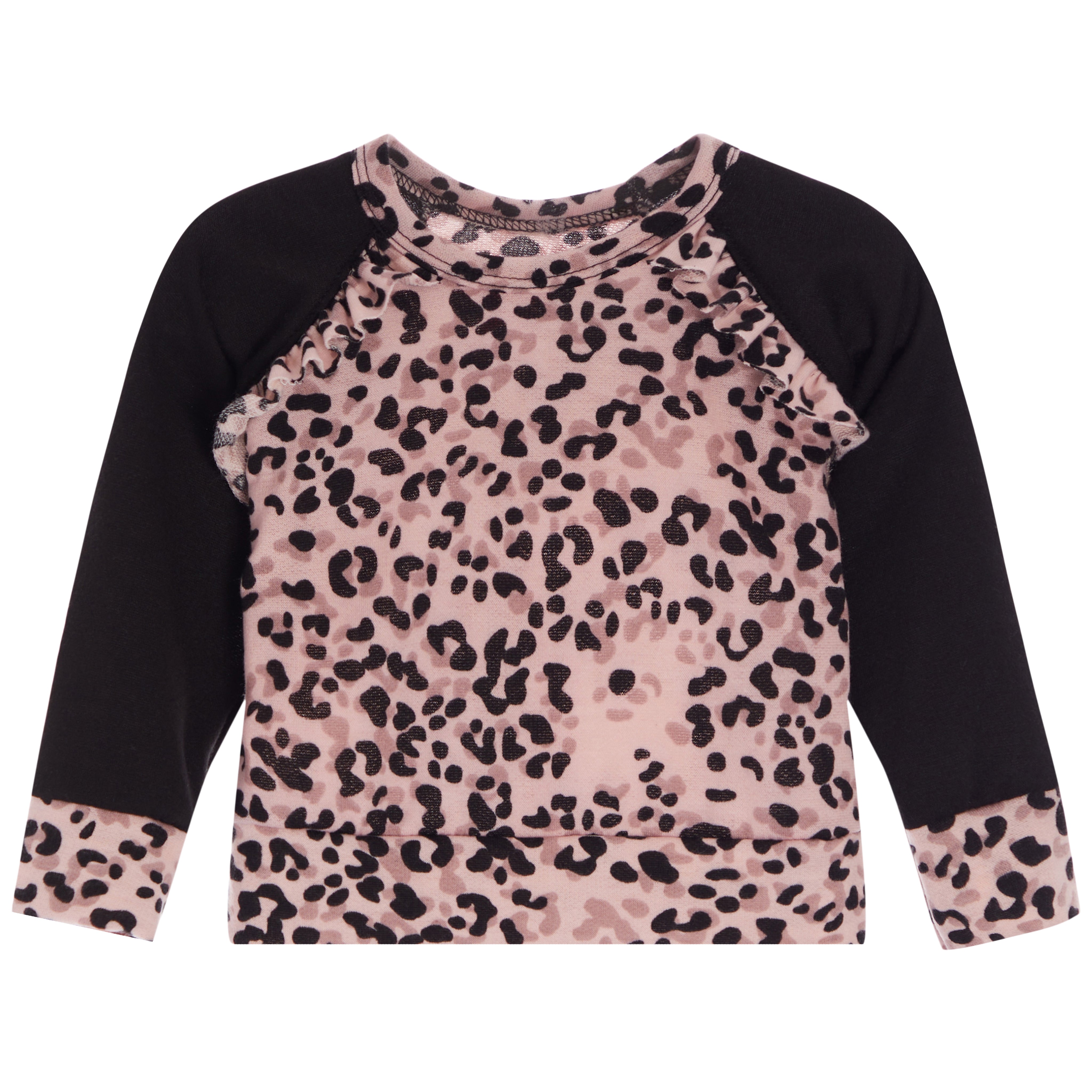 Raglan Leopard Sweatshirt - Denny's