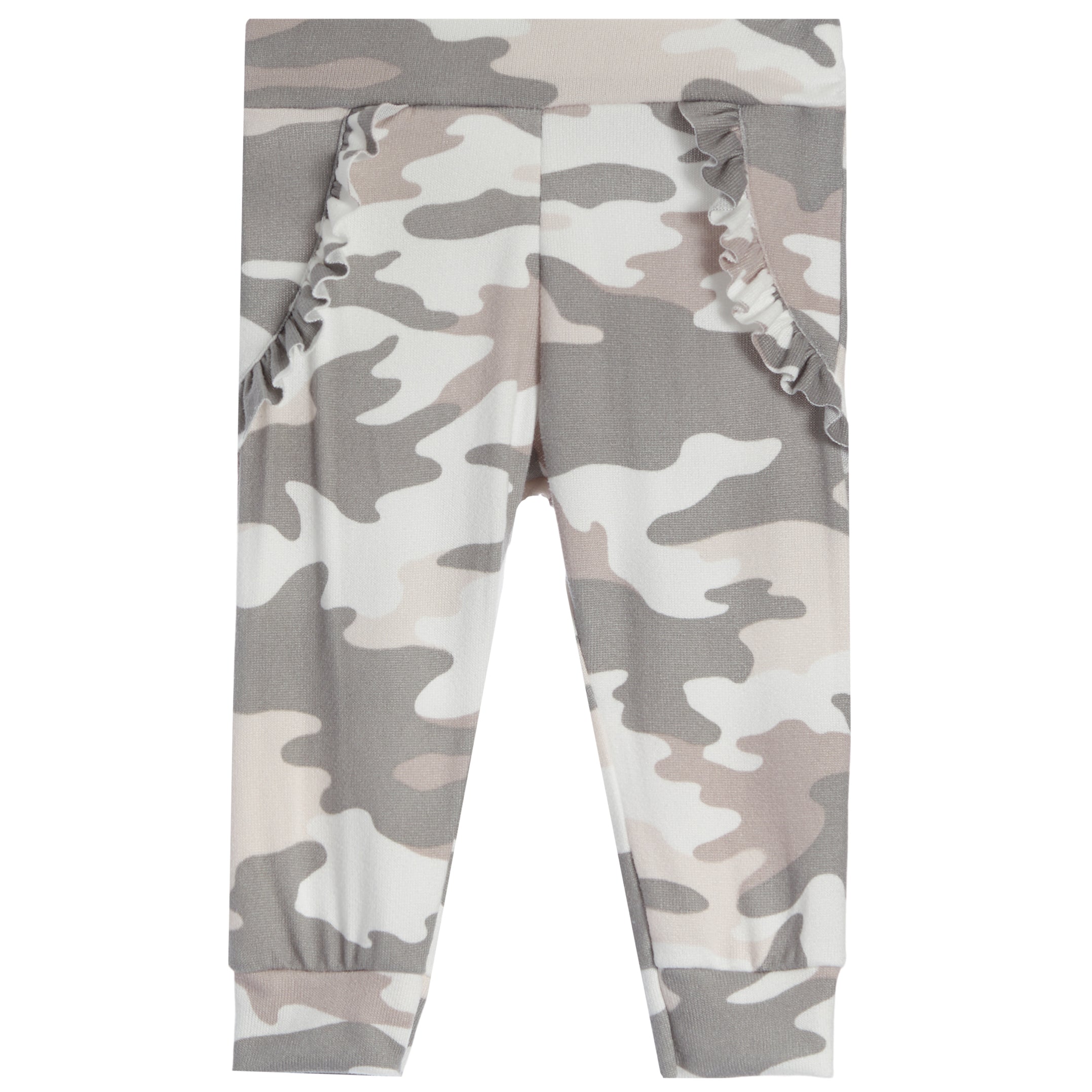 Camo Ruffle Pocket Knit Sweatpant - Denny's