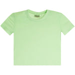 Short Sleeve Crop Tee - Denny's
