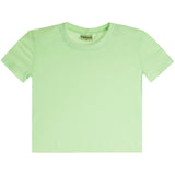Short Sleeve Crop Tee - Denny's