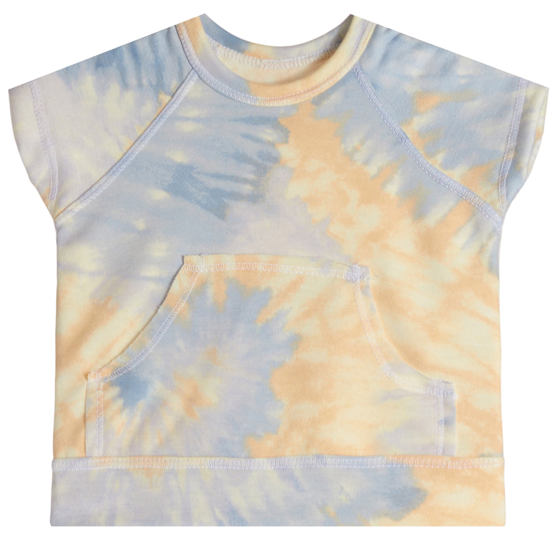 Short Sleeve Raglan Pocket Sweatshirt - Denny's