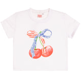 Americana Bow Cherry Tee