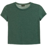 Short Sleeve Crop Tee - Denny's