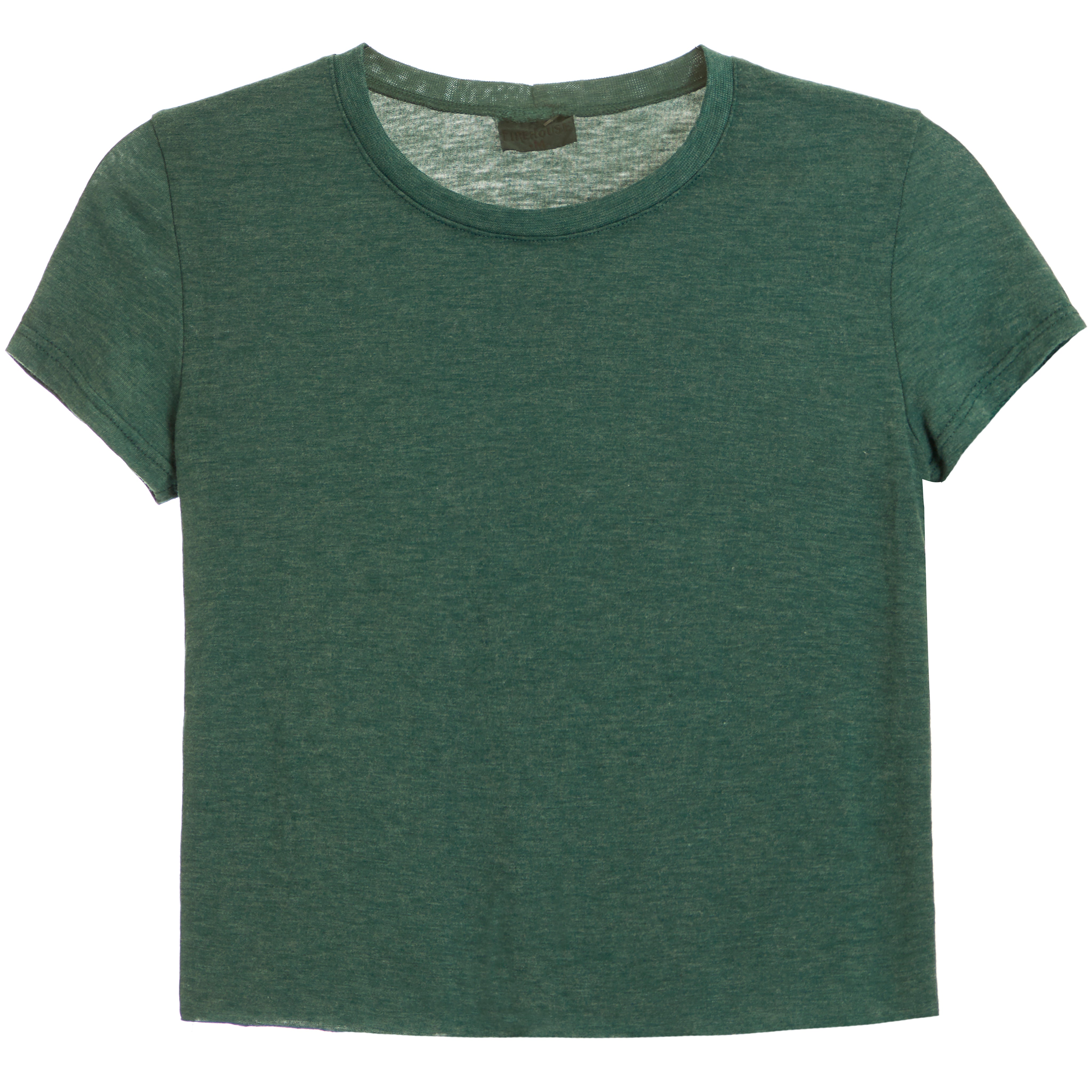 Short Sleeve Crop Tee - Denny's