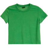Short Sleeve Crop Tee - Denny's