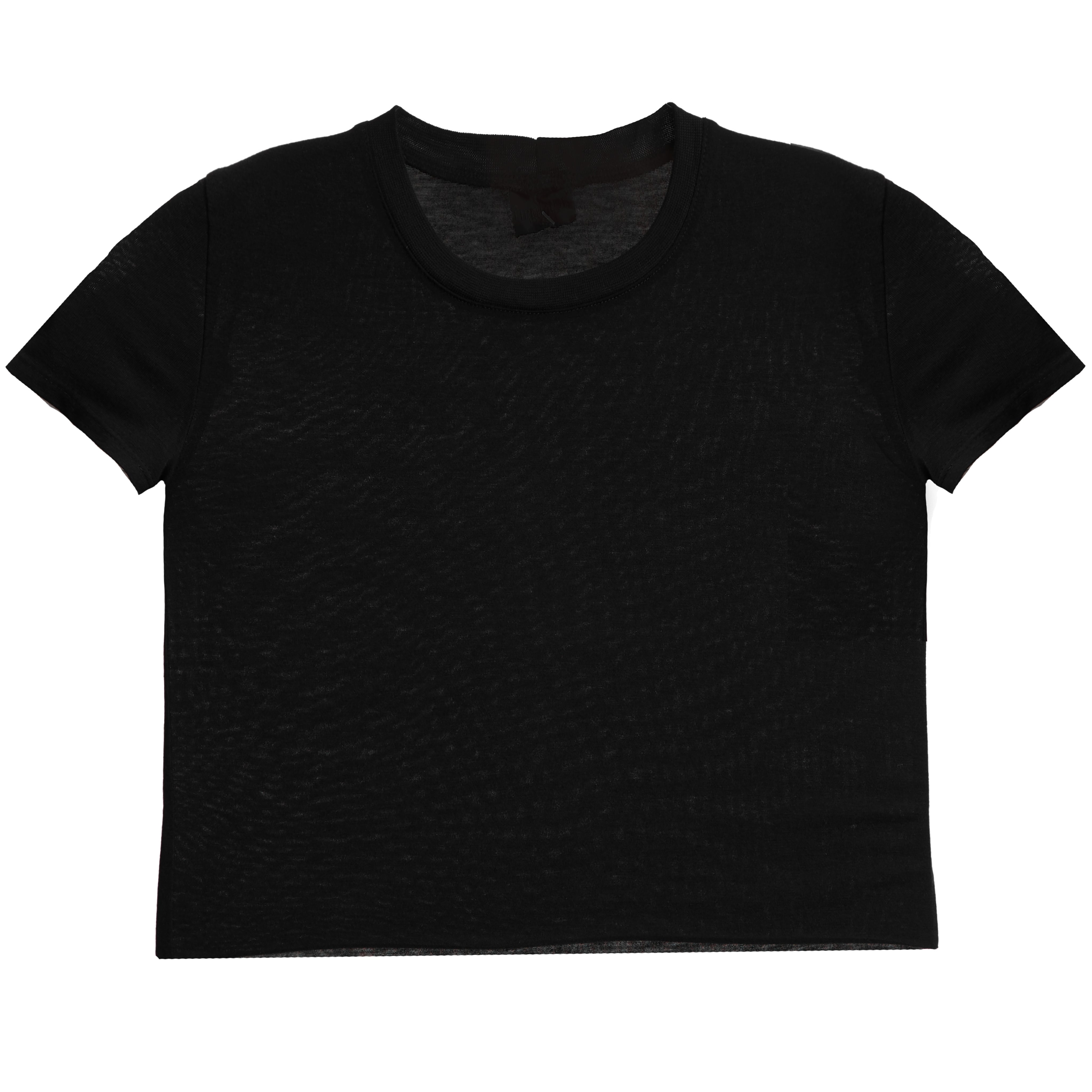 Short Sleeve Crop Tee - Denny's