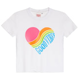 Good Vibes Heart Tee - Denny's