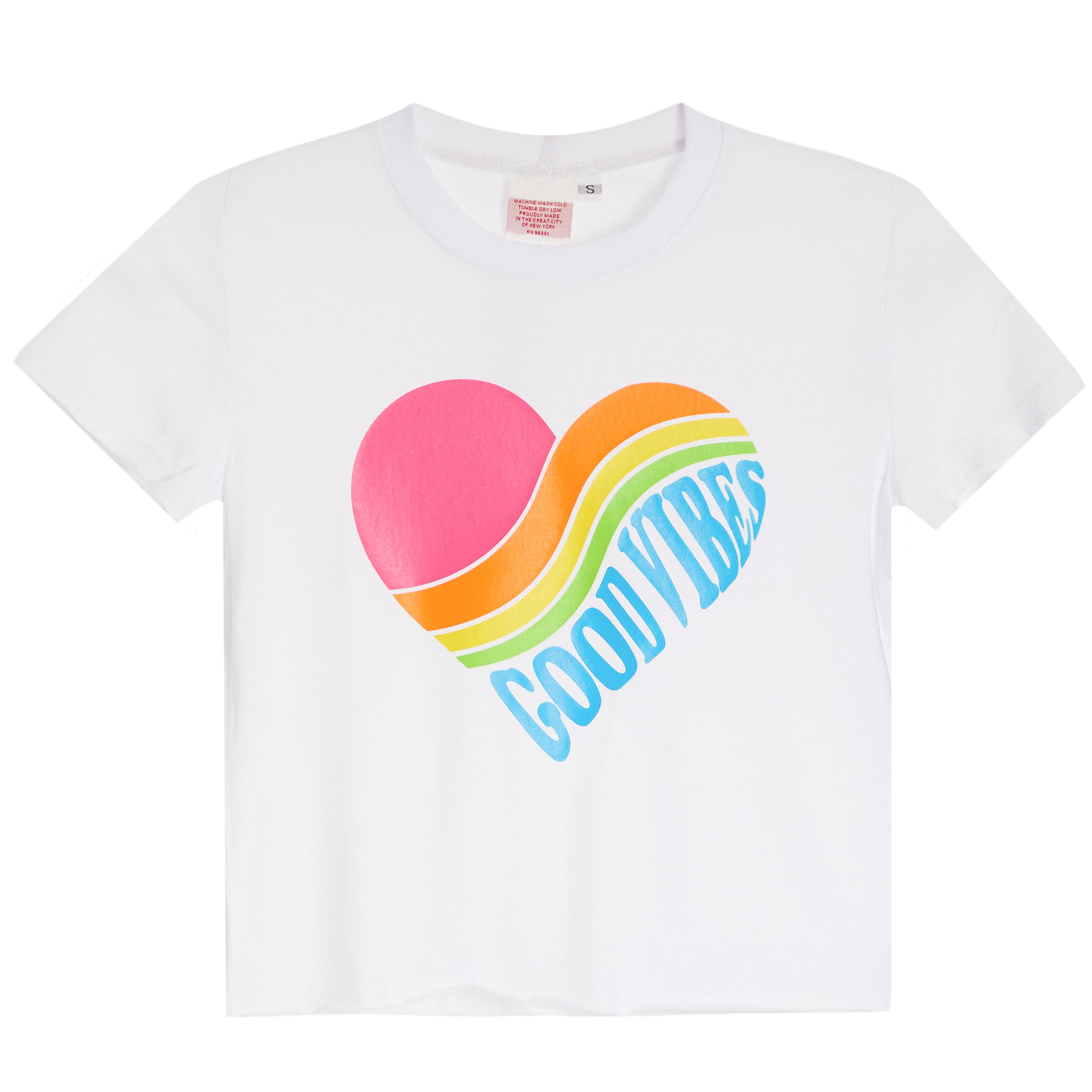 Good Vibes Heart Tee - Denny's