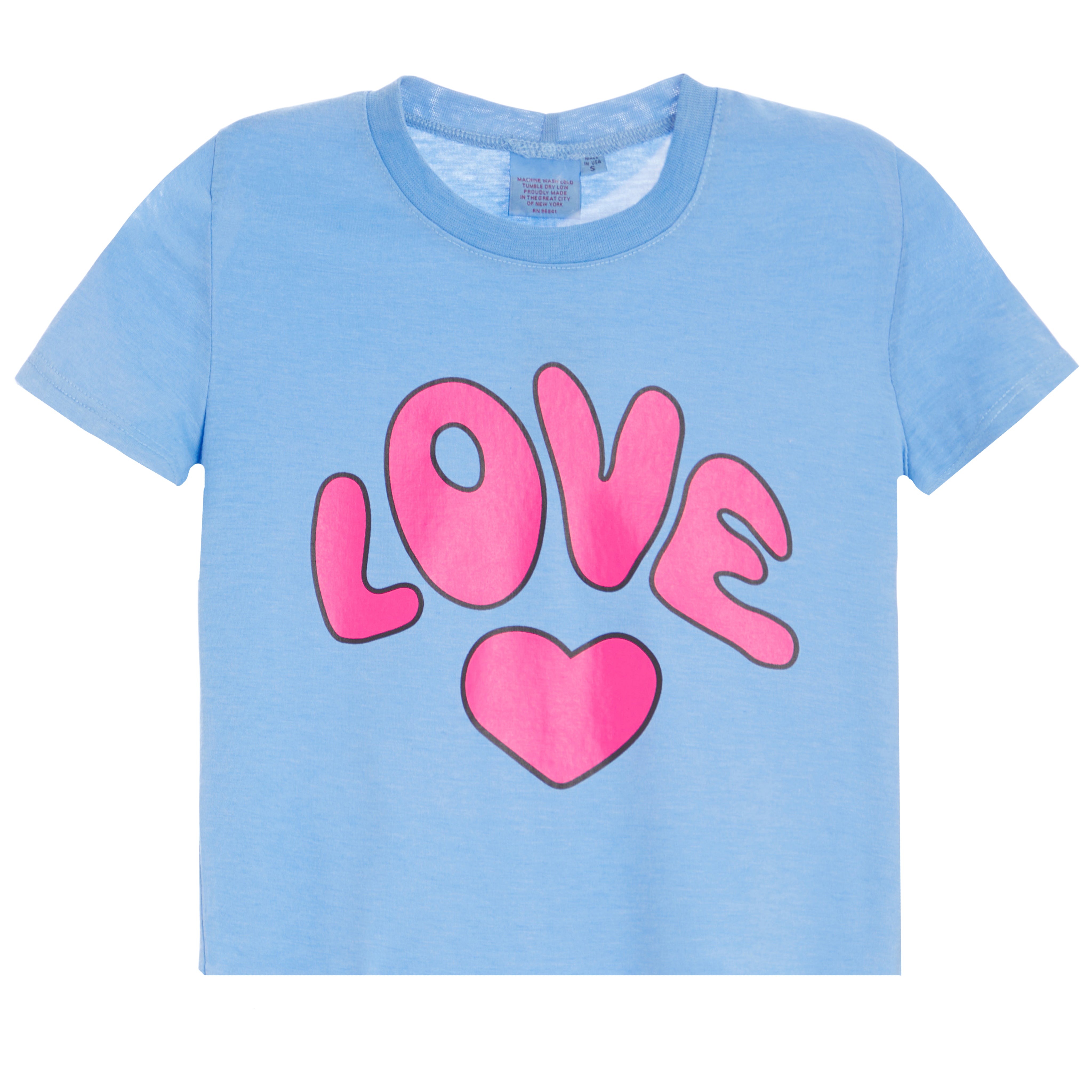 Love Heart Short Sleeve Tee - Denny's