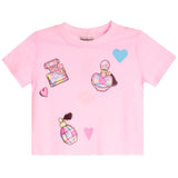 Perfume Toss Short Sleeve Tee