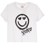 Short Sleeve Drippy Smiley XOXO - Denny's