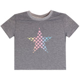 Short Sleeve Tee With Ombre Star