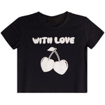 Love Cherry Crop Tee - Denny's