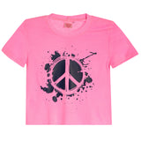 Splat Peace Sign Tee - Denny's