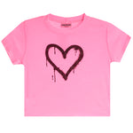Drippy Heart Tee - Denny's