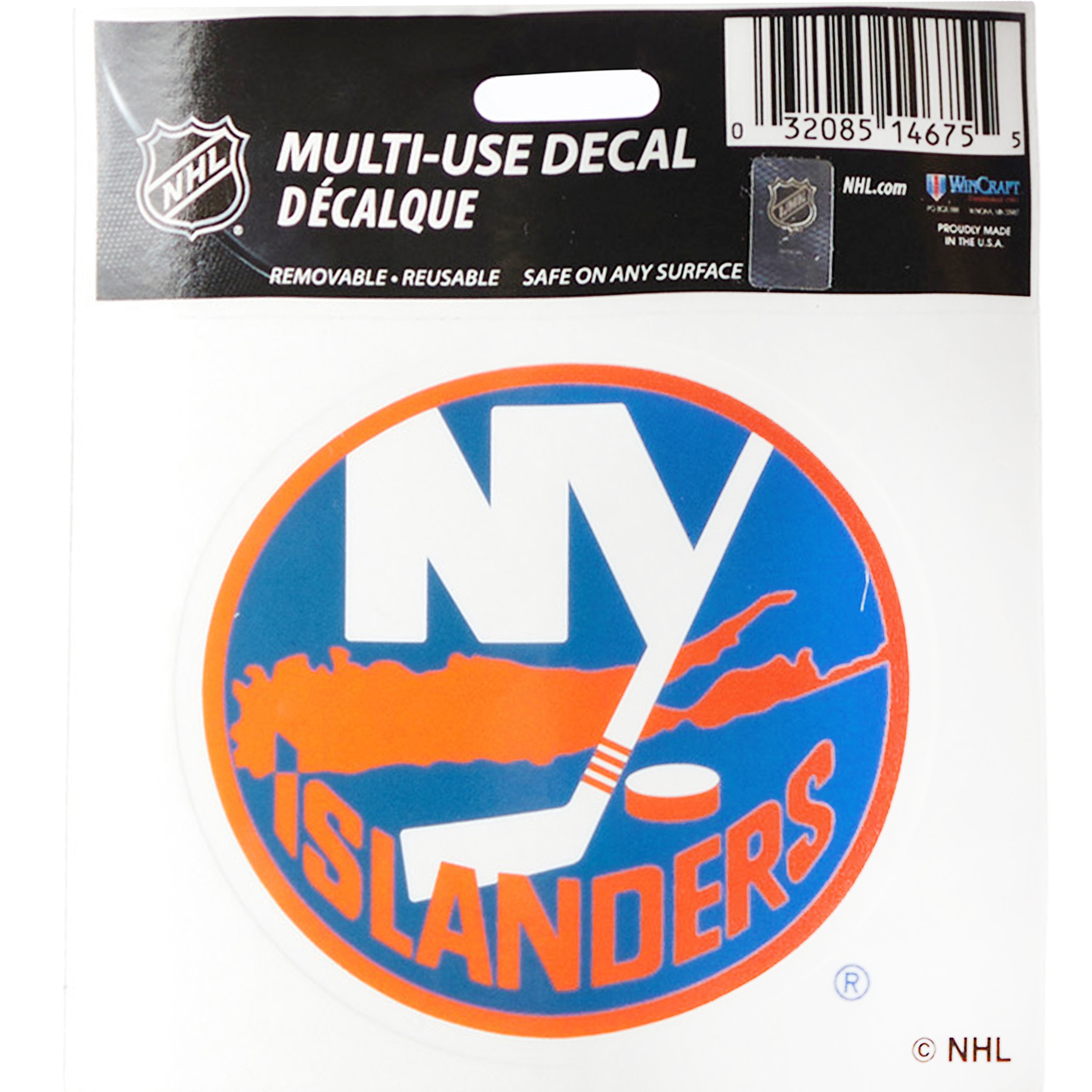 New York Islanders Multi-Use Decal 3x4 - Denny's
